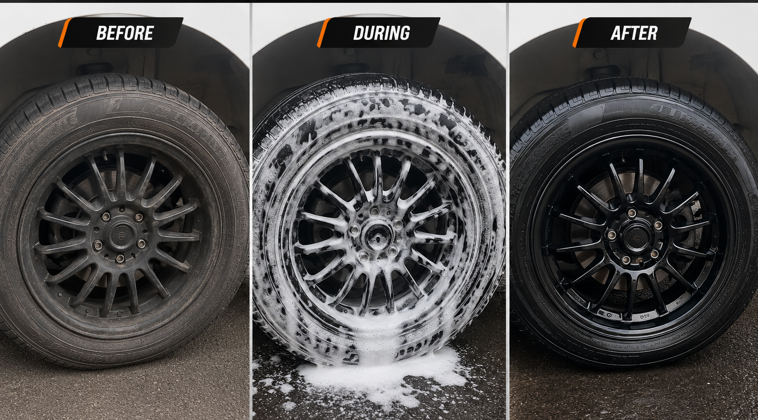 Wheel & Tyre Cleaning