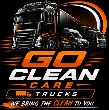 Go Clean Care truck cleaning logo
