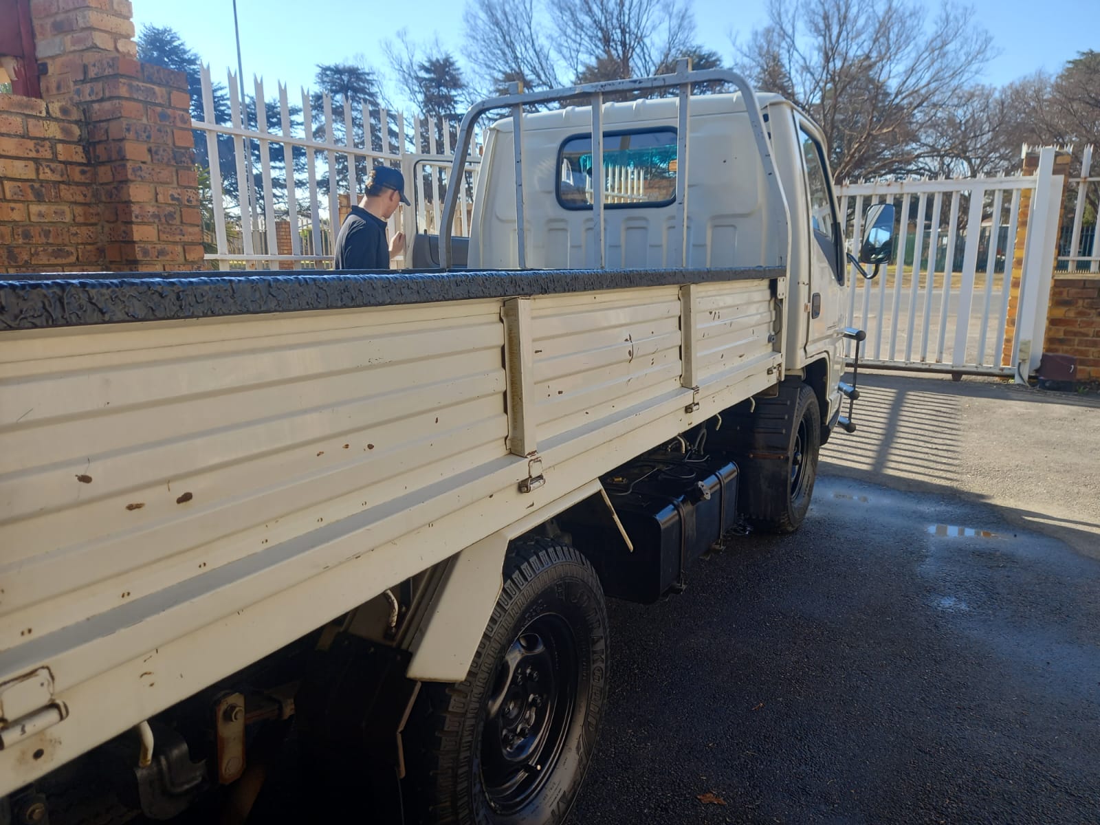 After JMC Carrying full view, Mobile truck cleaning services