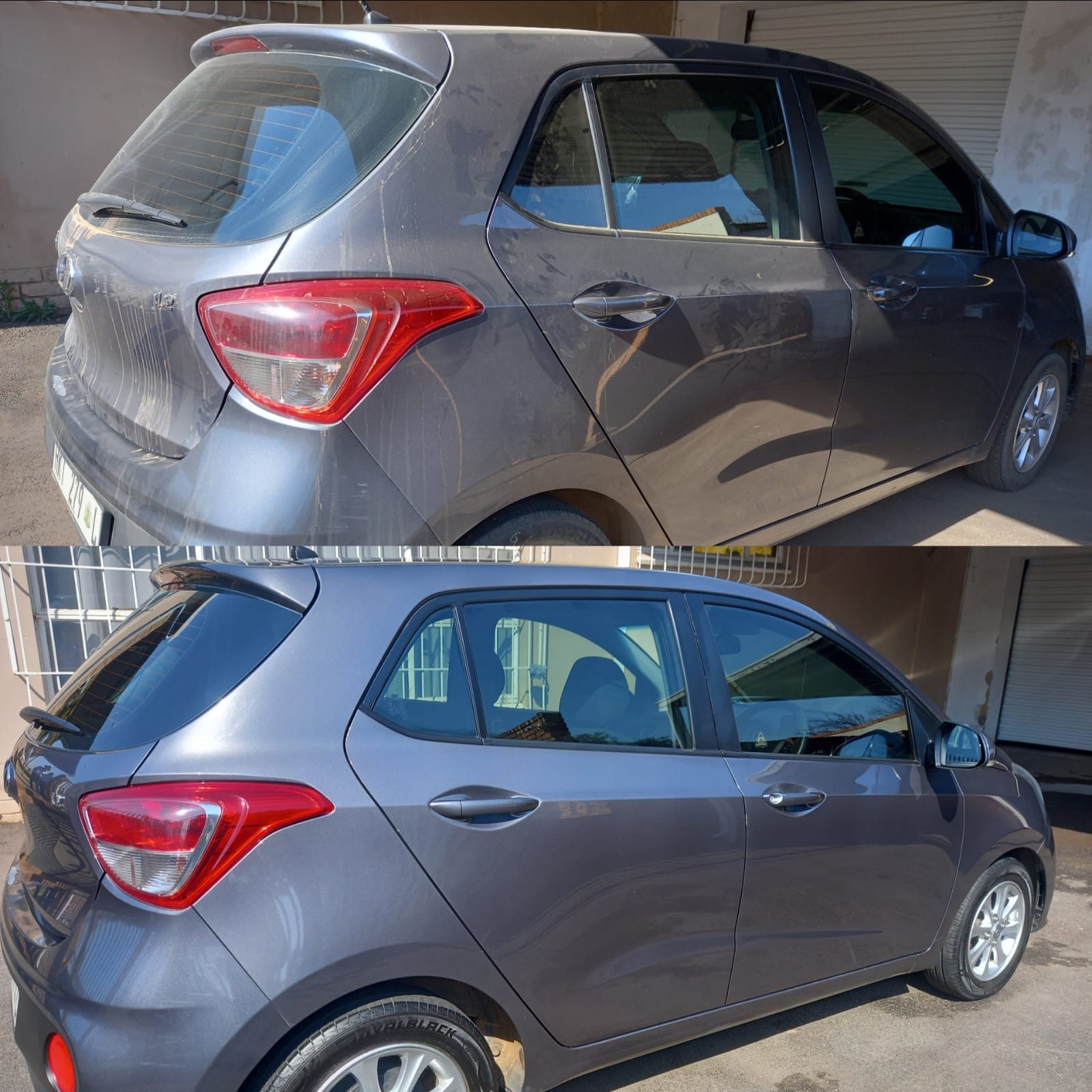 MOBILE CAR CLEANING, OUTSIDE AFTER