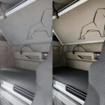 Truck interior Sleeper